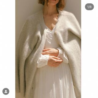 【muriko様専用】Fluffy Knit V-neck Cardigan(カーディガン)