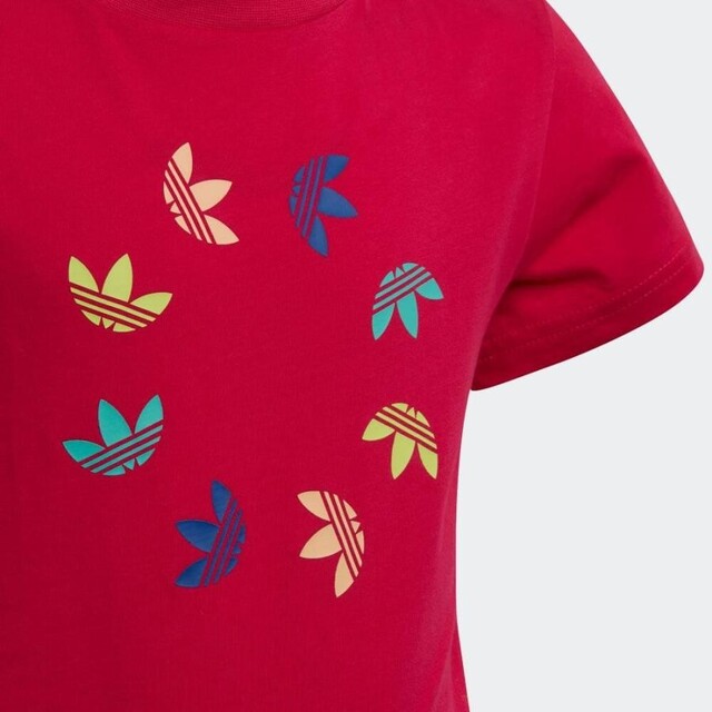 adidas(アディダス)の新品★ adidas アディダス トレフォイル Tシャツ ジュニア 120 キッズ/ベビー/マタニティのキッズ服女の子用(90cm~)(Tシャツ/カットソー)の商品写真