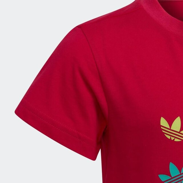 adidas(アディダス)の新品★ adidas アディダス トレフォイル Tシャツ ジュニア 120 キッズ/ベビー/マタニティのキッズ服女の子用(90cm~)(Tシャツ/カットソー)の商品写真