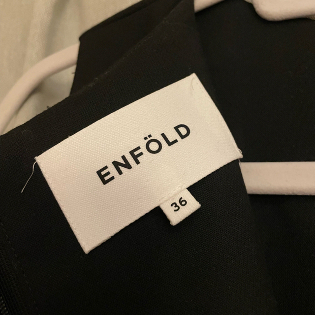 ENFOLD(エンフォルド)のENFOLD ノースリーブワンピース　ドレス レディースのワンピース(ひざ丈ワンピース)の商品写真