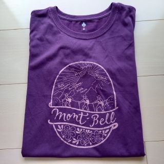 モンベル(mont bell)のmont-bell Tシャツ レディースM パープル(Tシャツ(半袖/袖なし))