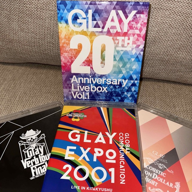 GLAY 20th Anniversary LIVE BOX VOL1