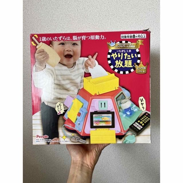 1歳　やりたい放題 キッズ/ベビー/マタニティのおもちゃ(知育玩具)の商品写真