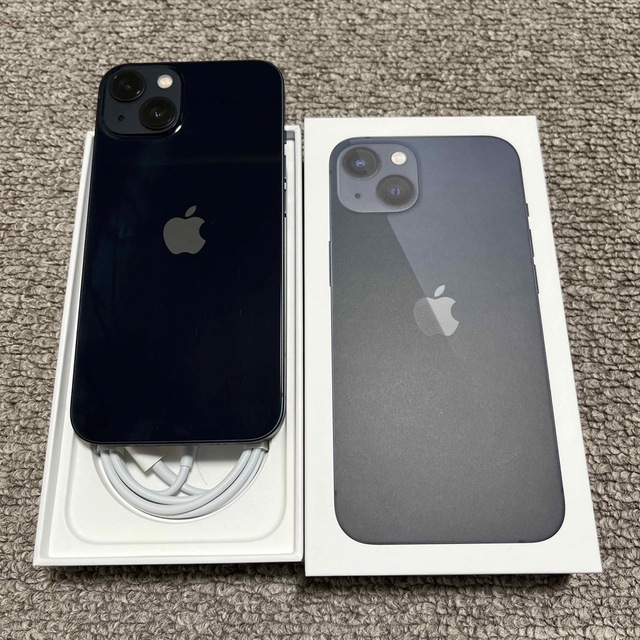 【新品未使用】au iPhone13 128g midnight