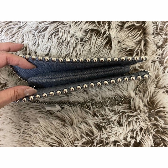 ZARA(ザラ)の金土日のみセール❤️【新品】ザラ ZARA  ショルダーバッグ　ミニ　スタッズ付 レディースのバッグ(ショルダーバッグ)の商品写真