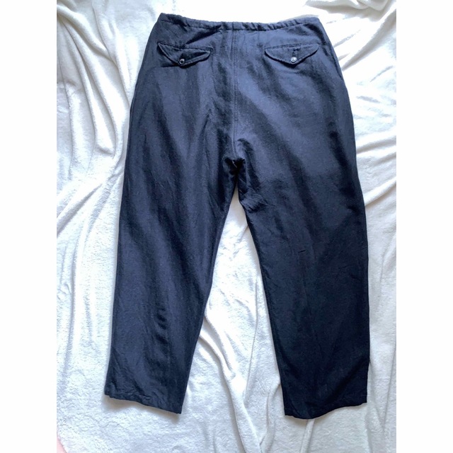 COMOLI - 値下げ【美品】20aw comoli ウールシルク ドローストリング