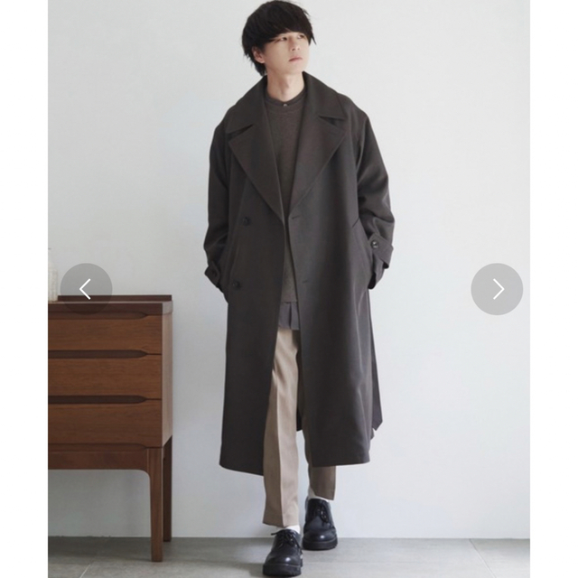 LIDNM - WYM MINIMAL WIDE TRENCH COAT トレンチコートの通販 by 直輝