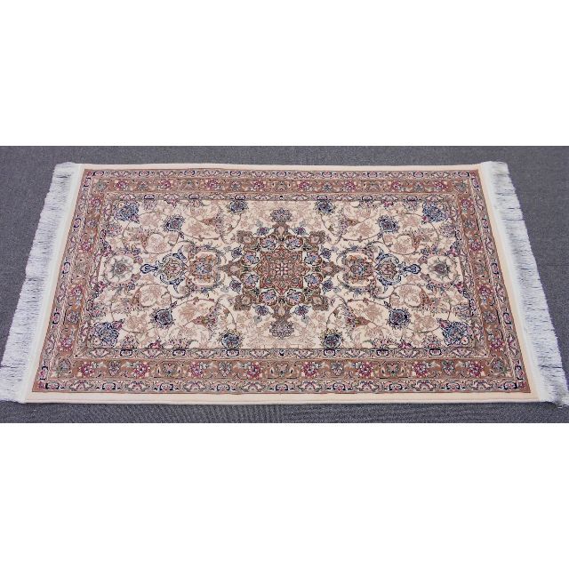 170万ノット!輝く、多色織絨毯!本場イラン産70×120cm‐201031 | www