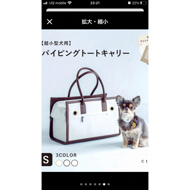 CITYDOG  ドッグキャリーS その他のペット用品(かご/ケージ)の商品写真