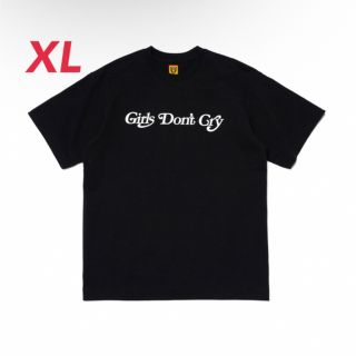 ガールズドントクライ(Girls Don't Cry)のhuman made girls don't cry Tシャツ XLサイズ 黒(Tシャツ/カットソー(半袖/袖なし))