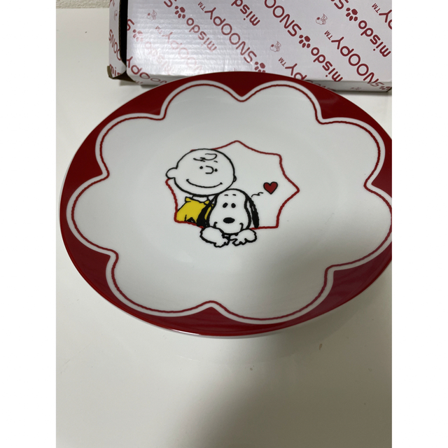 SNOOPY(スヌーピー)のスヌーピー　ミスド　皿 インテリア/住まい/日用品のキッチン/食器(食器)の商品写真