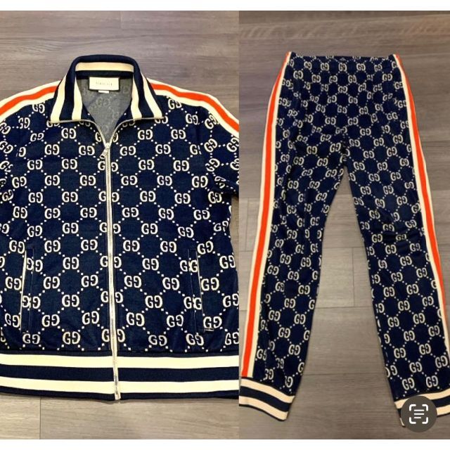 Gucci - 国内正規品 グッチ ジャカード ブルゾン ジャージ スウェット Gucci - 国内正規品 グッチ ジャカード ブルゾン ジャージ スウェット