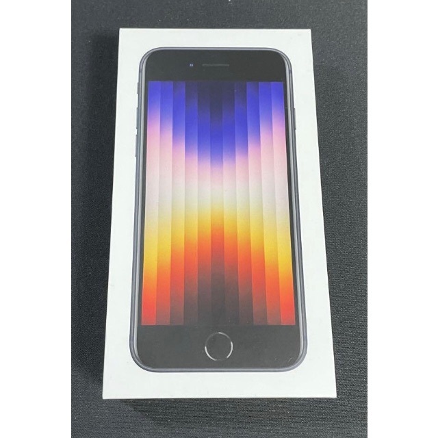 スマートフォン/携帯電話Apple iPhone SE 64GB ミッドナイト SoftBank