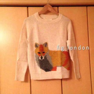 フィグロンドン(fig London)の【fig london 】きつねニット(ニット/セーター)