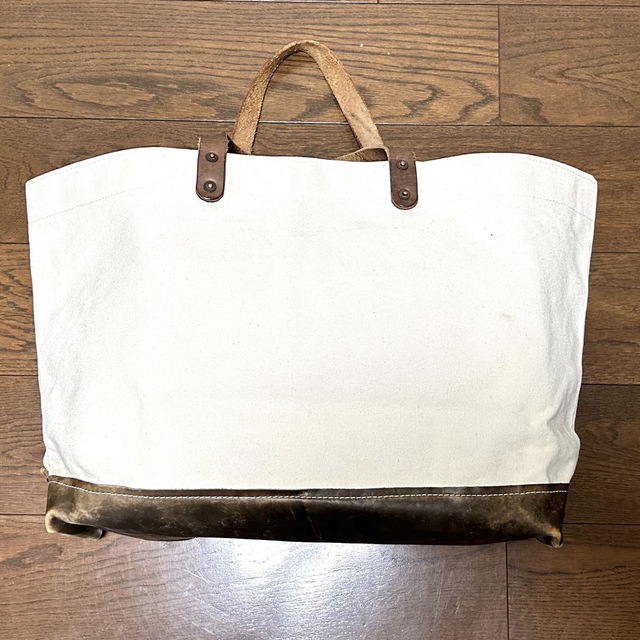 Bshop】Stanley&Sons トートバッグvintageレザー加工 Bshop】Stanley&Sons トートバッグvintageレザー加工