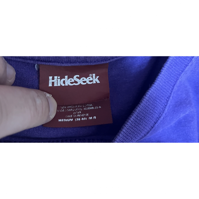 HIDE AND SEEK(ハイドアンドシーク)のハイドアンドシーク ハイド&シーク Hide & Seek  Tシャツ メンズのトップス(Tシャツ/カットソー(半袖/袖なし))の商品写真