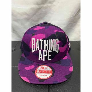 アベイシングエイプ(A BATHING APE)のBAPE CAMO NEW ERA CAP(キャップ)