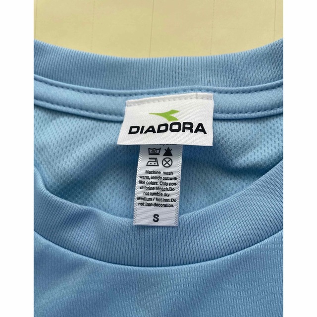 DIADORA(ディアドラ)の四万十桜マラソン　記念Ｔシャツ　完走記念　高知四万十川　ディアドラ　Sサイズ スポーツ/アウトドアのランニング(ウェア)の商品写真