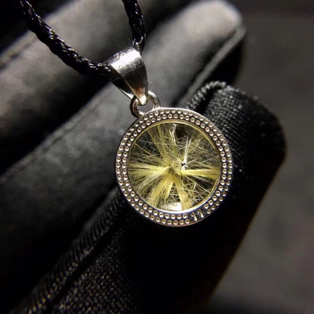 ⭐︎【天然】フラワールチルオーツ ペンダントトップ s925 1.6g-