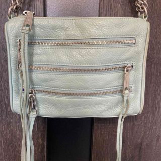 レベッカミンコフ(Rebecca Minkoff)のレベッカミンコフ　チェーンバッグ　ショルダーバッグ  ブルー　マークジェイコブス(ショルダーバッグ)