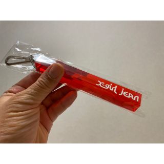 エックスガール(X-girl)のX-GIRLキーホルダー新品未使用(キーホルダー)