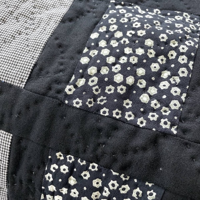 新品】A.P.C. QUILTS クッション APC ブラック系-