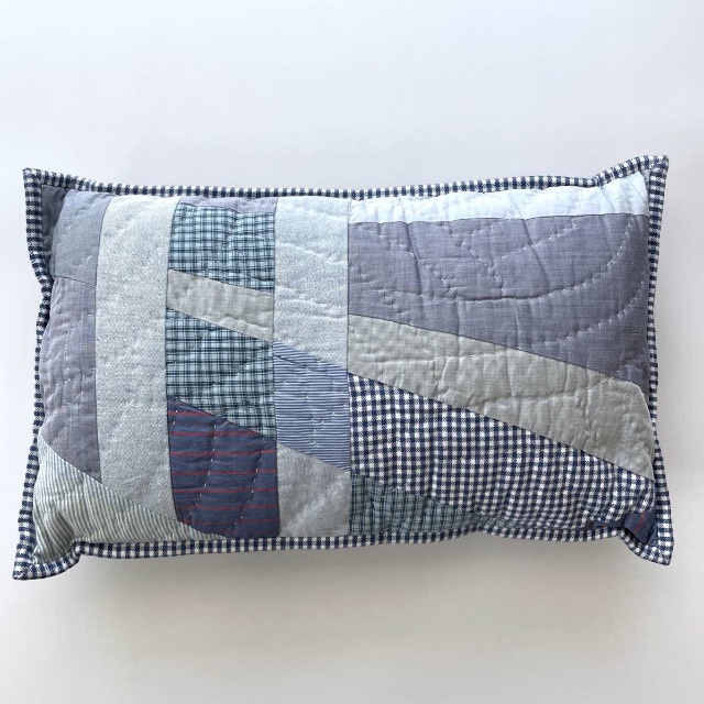 新品】A.P.C. QUILTS クッション APC ブルー系 【新作入荷
