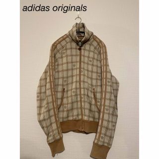 アディダス(adidas)の【希少】90s adidas チェック トラックジャケット(ジャージ)