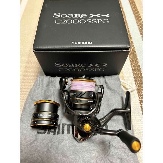 人気の春夏 21ソアレxr C2000SSPG リール 純正スプール付き 新品同様