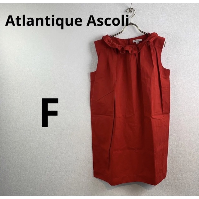 Drawer(ドゥロワー)のAtlantique Ascoli  ワンピース　ブラウス　ドゥロワー レディースのワンピース(ひざ丈ワンピース)の商品写真