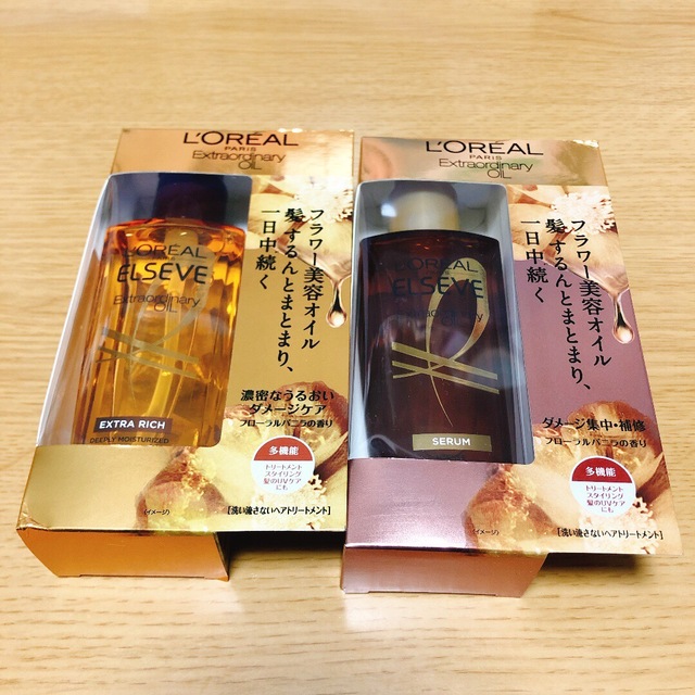 L'Oreal Paris(ロレアルパリ)のゆず♡様専用ページ ロレアルパリオイル2本セット コスメ/美容のヘアケア/スタイリング(ヘアケア)の商品写真