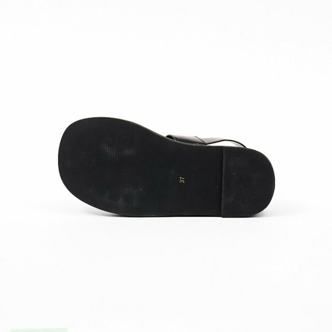 AU BANNISTER(オゥバニスター)の【ブラック】【LAROUTE】ワイドベルト厚底サンダル レディースの靴/シューズ(サンダル)の商品写真