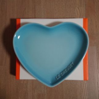 ルクルーゼ(LE CREUSET)のダイドードリンコ限定カラール・クルーゼ スフィア・ハート・プレート(ノベルティグッズ)