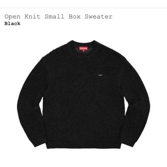 メンズ Supreme Open Knit Small Box Sweater XL ネット通販売 lecent.jp