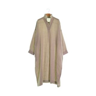 ネストローブ(nest Robe)のnest robe ネストローブ ワンピース F ベージュ 【古着】【中古】(ひざ丈ワンピース)