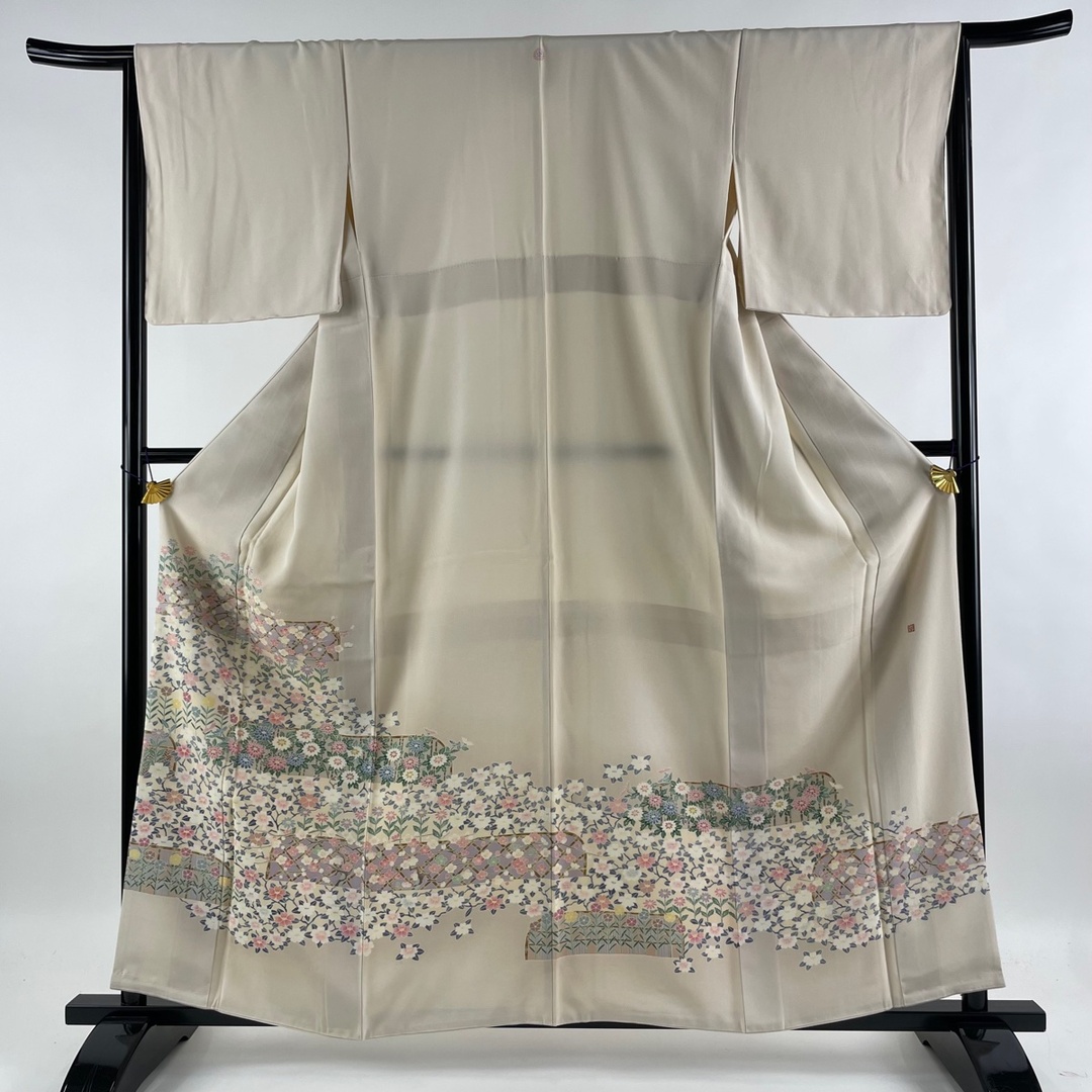 色留袖 名品 身丈160cm 裄丈66cm 正絹 【中古】 おてごろ価格 ...
