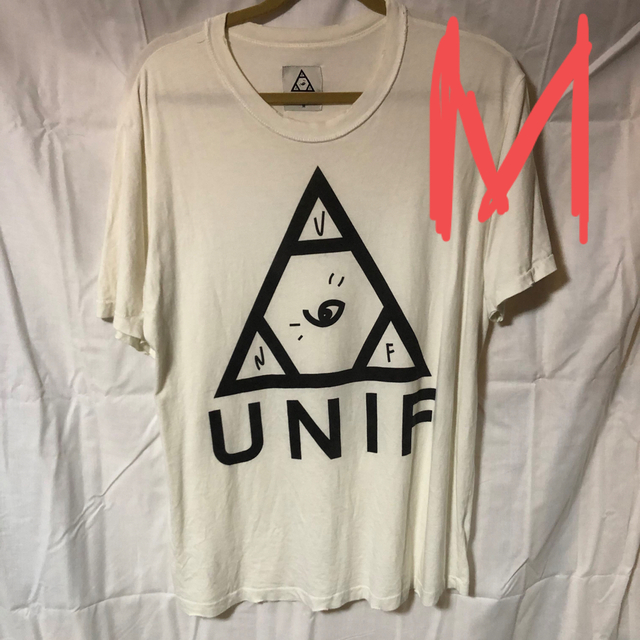 UNIF Tシャツ 白 ロゴ ONE OK ROCK ワンオク