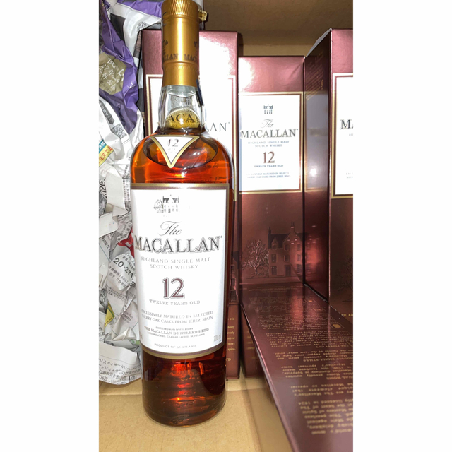 マッカラン12年 旧ボトル700ml ６本セット MACALLAN食品/飲料/酒