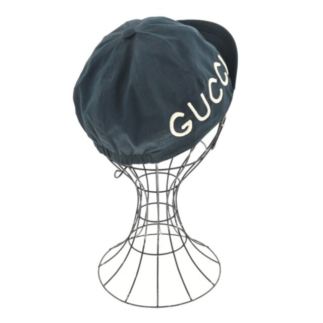 Gucci(グッチ)のGUCCI グッチ キャップ XS 紺 【古着】【中古】 メンズの帽子(キャップ)の商品写真