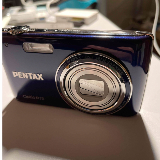 PENTAX(ペンタックス)のPENTAX オプティオ　OPTIO P70 美品　SDカード、ケース付き スマホ/家電/カメラのカメラ(コンパクトデジタルカメラ)の商品写真