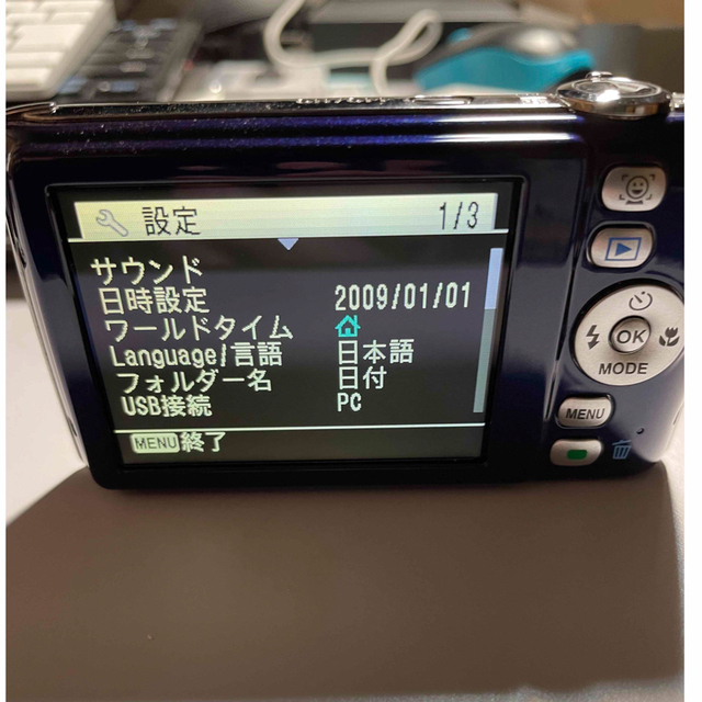 PENTAX(ペンタックス)のPENTAX オプティオ　OPTIO P70 美品　SDカード、ケース付き スマホ/家電/カメラのカメラ(コンパクトデジタルカメラ)の商品写真