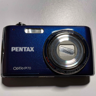 ペンタックス(PENTAX)のPENTAX オプティオ　OPTIO P70 美品　SDカード、ケース付き(コンパクトデジタルカメラ)