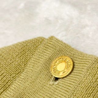 Hermes - エルメス シルクパネル スカーフ切り替え ニット セリエ