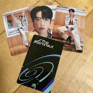 ボウダンショウネンダン(防弾少年団(BTS))のソクジン　JIN 長男　トレカ3枚セット　astronaut ライトブラウン(アイドルグッズ)