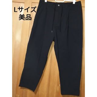 ジョンブル(JOHNBULL)の美品　Johnbull　Lサイズ　ワイドテーパードイージーパンツ　ブラック(その他)