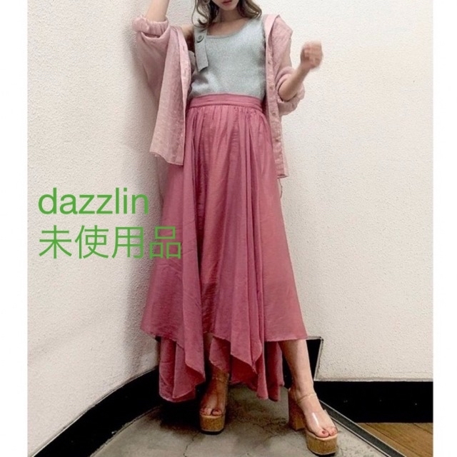 dazzlin(ダズリン)の【dazzlin】アシンメトリースカート　未使用品 レディースのスカート(ロングスカート)の商品写真