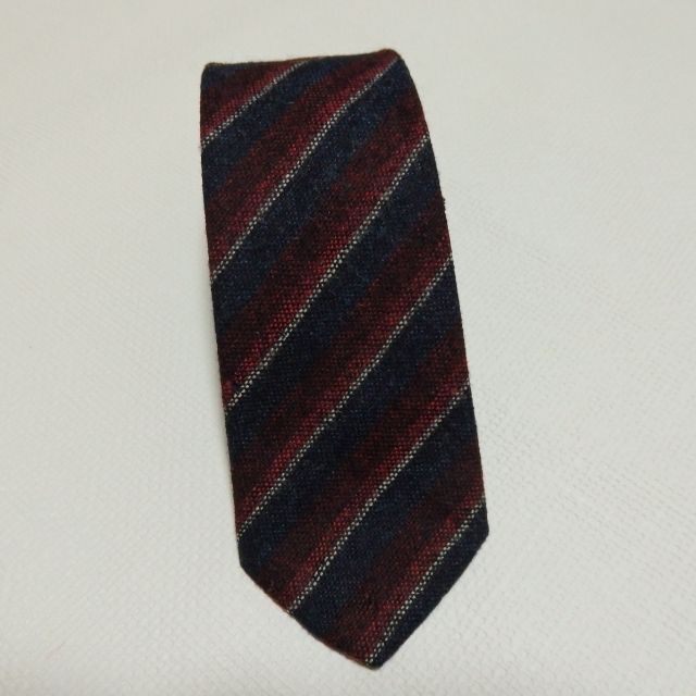 ツイード 70s ヴィンテージ UK 日本製 ストライプ ネクタイの通販 by ヴィンテージ shop|ラクマ ツイード 70s ヴィンテージ UK 日本製 ストライプ ネクタイ