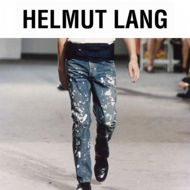 HELMUT LANG - HELMUT LANG 1998 ペンキ デニム 30 ペインターの通販