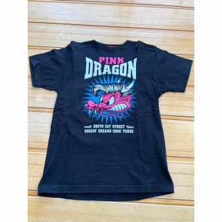 クリームソーダ　ピンクドラゴンTシャツSサイズ(Tシャツ/カットソー(半袖/袖なし))