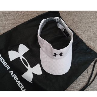 アンダーアーマー(UNDER ARMOUR)のアンダーアーマー 帽子 ゴルフ Lサイズ キャップ サンバイザー(ウエア)